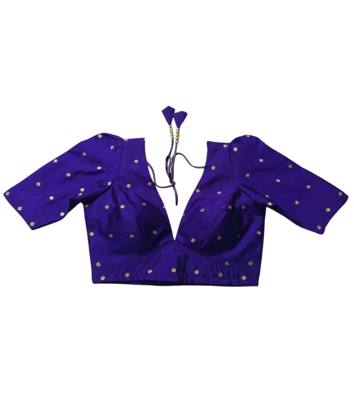 Picture of Semi Backless Topetar Katan Blouse For Women