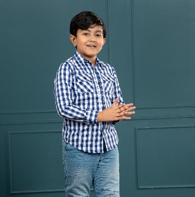 Buy Boys Long Sleeve Check Shirt at Best Prices in Bangladesh