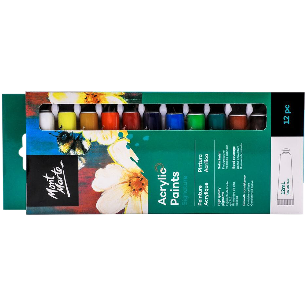 Buy  mont-marte-acrylic-colors-paint-set-12-colors-12-ml at Best Prices in Bangladesh