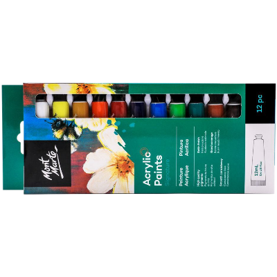Buy  mont-marte-acrylic-colors-paint-set-12-colors-12-ml at Best Prices in Bangladesh
