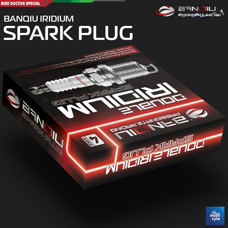 Buy  BANQIU Iridium Spark Plug for Motorcycles – Long and Short Thread, Durable, and Efficient (Made in China)  best Price In Bangladesh