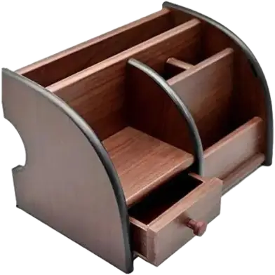 Buy Wooden Desk Organizer Pen Stand-Mobile Holder at Best Prices in Bangladesh