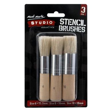 Buy mont-marte-studio-series-paint-brush-set-stencil-brush-3pc at Best Prices in Bangladesh