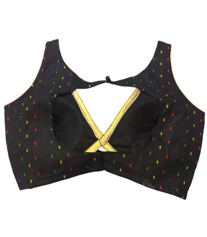 Picture of Black Color Designer Blouse Collection for woman