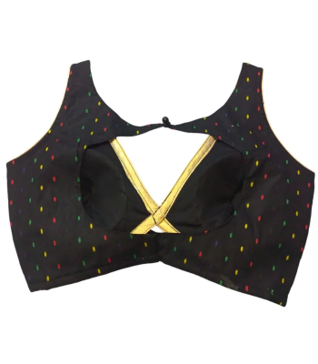 Picture of Black Color Designer Blouse Collection for woman