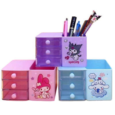 Buy  Cute Desk Organizer Mini Multi-functional Pen Holder at Best Prices in Bangladesh