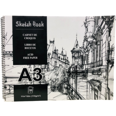 Buy  sketch-pad-a3-size-36-sheet-110gsm-16inch11inch at Best Prices in Bangladesh