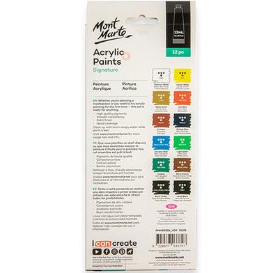 Buy  Mont Marte Acrylic Color Paint 12 at Best Prices in Bangladesh