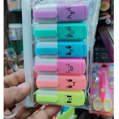 Buy  Mini Highlighter Pack 6 Pcs For School And Office at Best Prices in Bangladesh