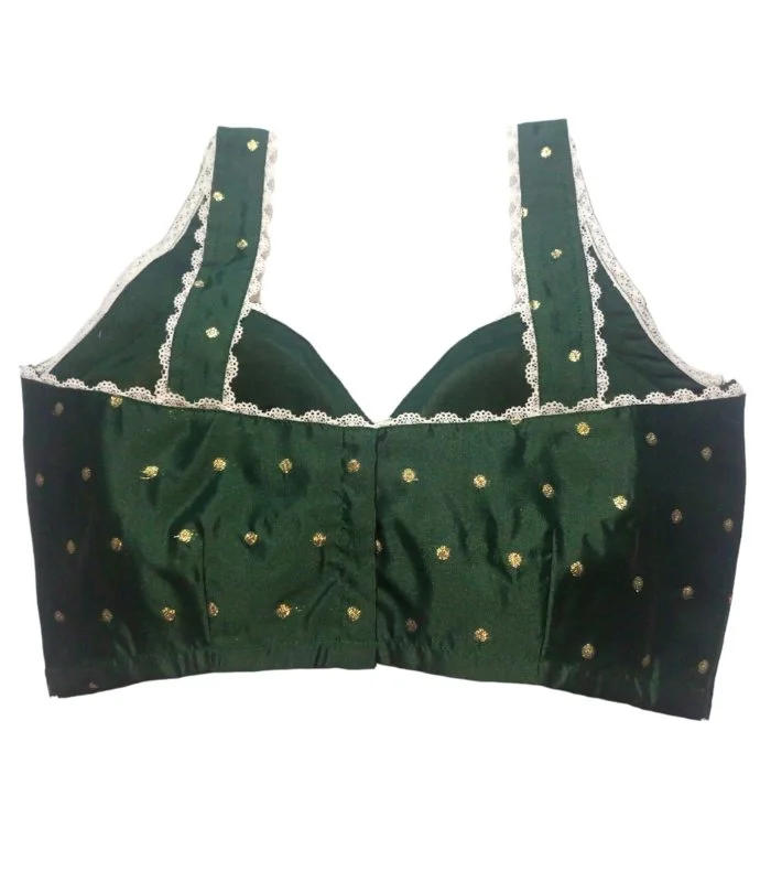 Picture of New Green Color Sleeveless Blouse For Women