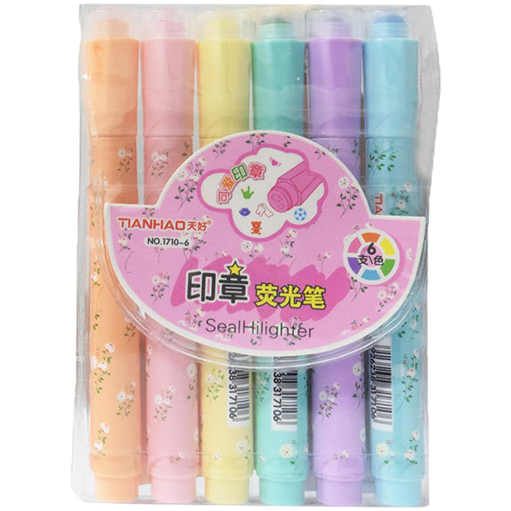 Buy  tianhao-seal-highlighter-6-pcs at Best Prices in Bangladesh