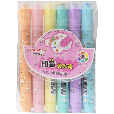 Buy  tianhao-seal-highlighter-6-pcs at Best Prices in Bangladesh
