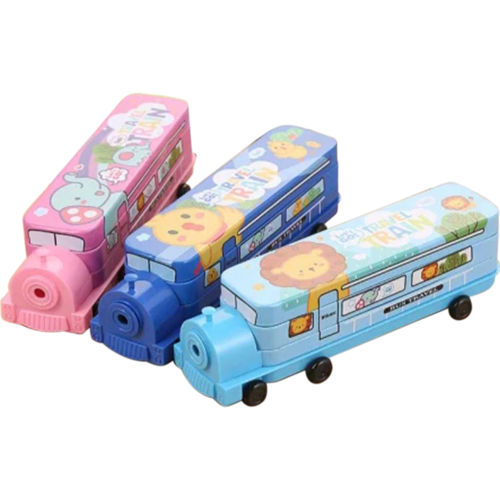 Buy  multi-functional-train-design-metal-pencil-case-any-design at Best Prices in Bangladesh