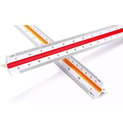 Picture of Triangular Scale Ruler T1 - 300 mm