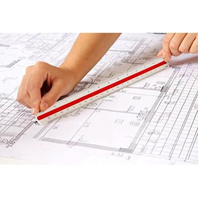 Picture of Triangular Scale Ruler T1 - 300 mm