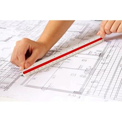Picture of Triangular Scale Ruler T1 - 300 mm