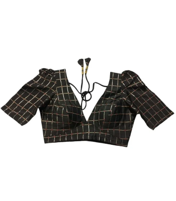 Picture of Semi Backless Topetar Katan Blouse For Women