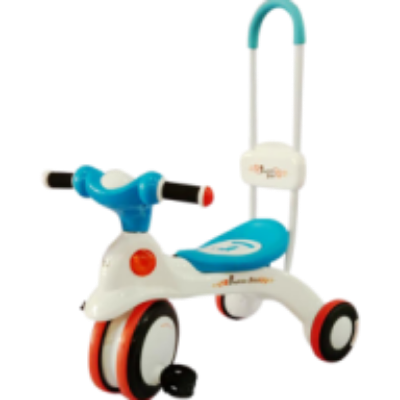 Buy Tricycle / A.C.I C.aptain Bike Tr.olley With Music Pink White Online at Best Price