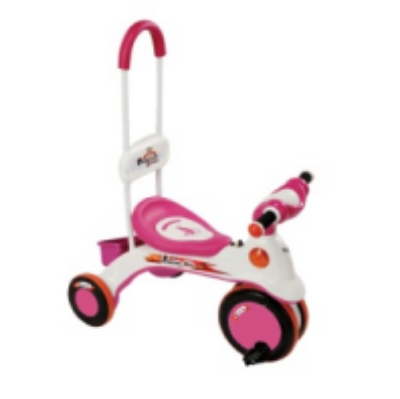 Buy Tricycle / A.C.I C.aptain Bike Tr.olley With Music Pink White Online at Best Price