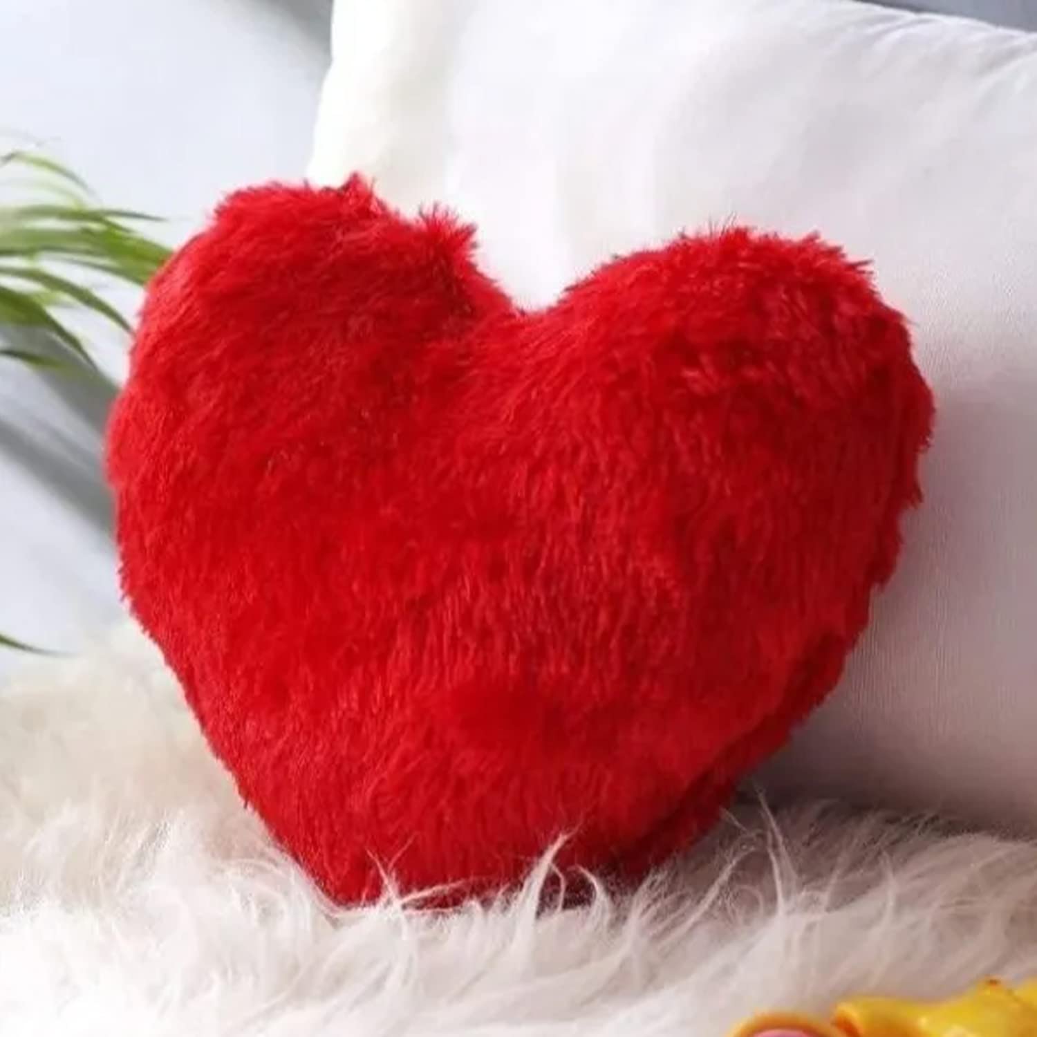 Picture of Pink Teddy Bear And Heart Shape Pillow Lover & Best Gift - Super Soft Buy 1 Get 1 Free
