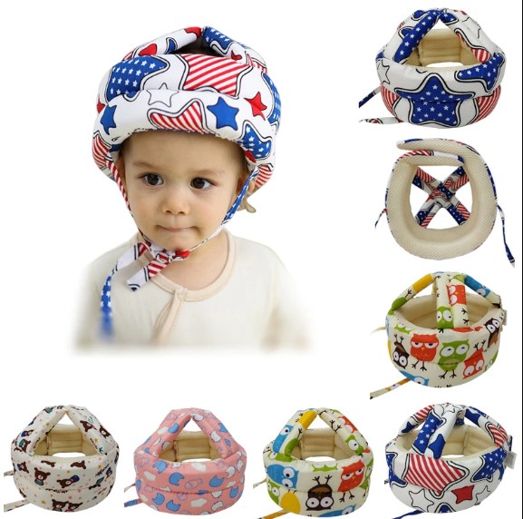 Picture of Baby Head Protector Cap Child Walking Safety Helmet (Color as Per Stock)
