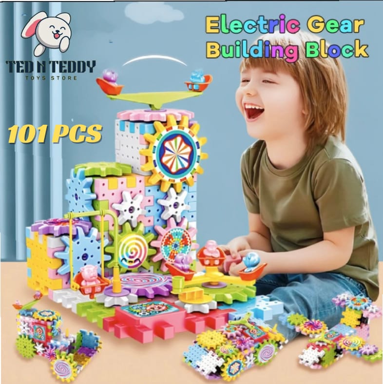 Picture of FunBlast Magical Blocks - Magical Building Blocks 3D Magic Play Stacking Set DIY for Brain Development Educational Logo City