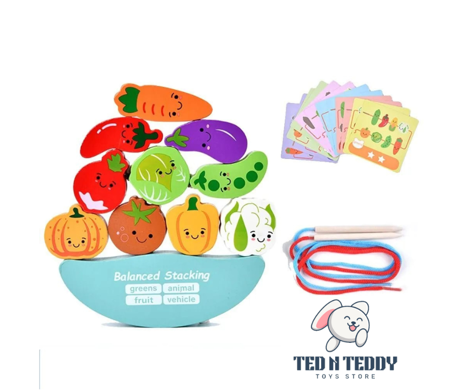 Picture of Game Blocks Beading Toy Intelligence Game Puzzle Kids Wooden Puzzle Toy