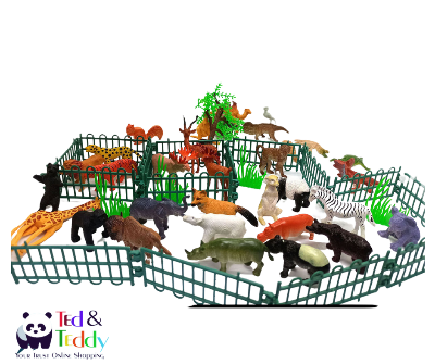 Picture of Mini Animal Zoo- Animal Play Sets More Than