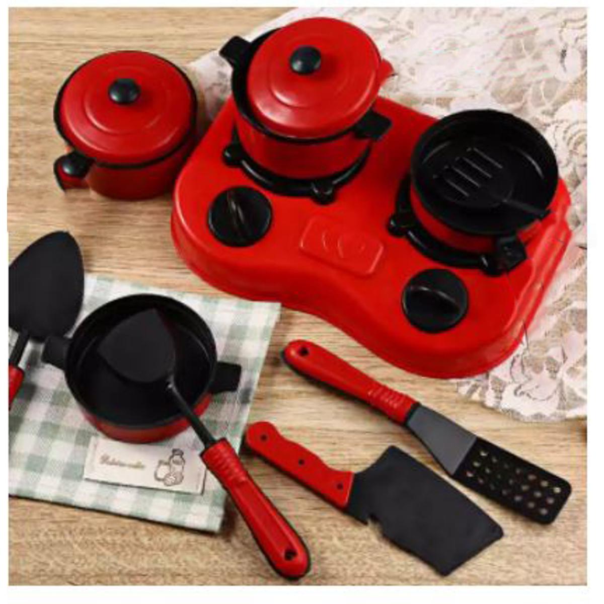 Picture of Barbie Kitchen Ware Play Set For Girls 12pcs