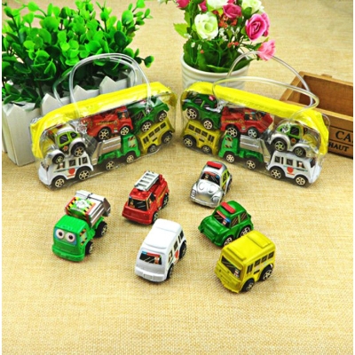 Picture of 6pcs Mini Pullback Car Toy Set for Kids