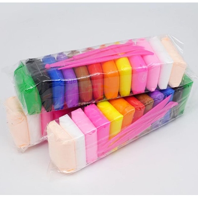Picture of 12 Colors Soft Super Light Clay Modeling Air Dry Clay For DIY Handmade Toys