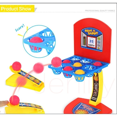 Picture of Kid toys Mini Basketball Toy basketball stand indoor outdoor Parent-Child Family Fun Table Game Toy Basketball Shooting Games