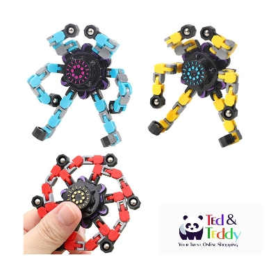 Picture of Deformed Fidget Spinner Chain Toys For Children Antistress Hand Spinner Vent Toys Adult Stress Relief Sensory Gyro Gift