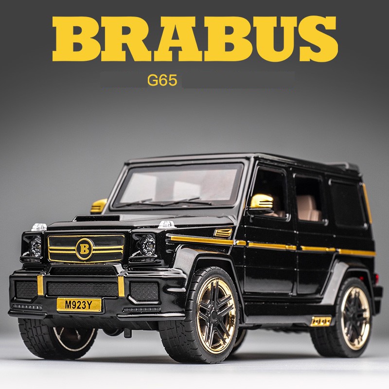 Picture of 1:24 Scale Brabus Mercedes Benz G65 Model Car Diecast Metal Car Toy Vehicle Alloy Car Miniature Toy Birthday Present