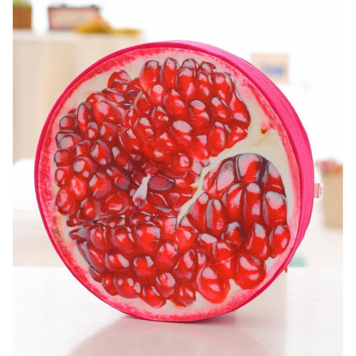 Picture of Pitaya Fruit Pillow 3D Round Cosines Seat Creative Home Decor