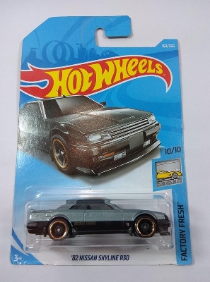 Picture of Hot Wheels Metal 82 Nissan Skyline R30 Toy Car - Black