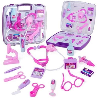 Picture of Children's Doctor Play Toy 15PC Kit (Blue & Red Set)