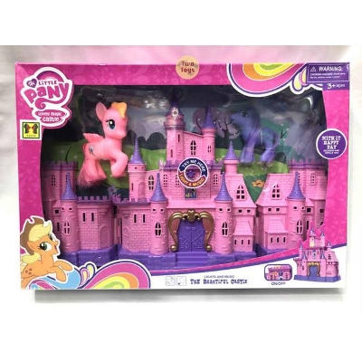 Picture of Dream-Castle Doll House Play Set For Kids With Light and Music