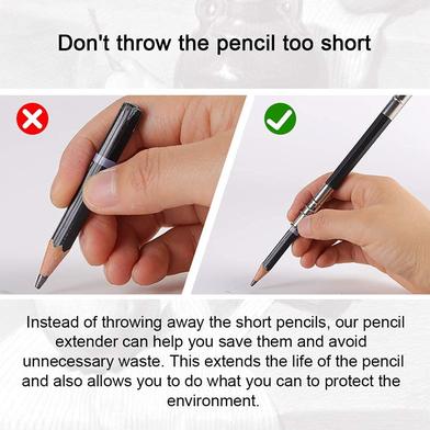 Buy Pencil Extender Holder Adjustable Dual Head Art Writing Sketch Lengthener Tool  at Best Prices in Bangladesh