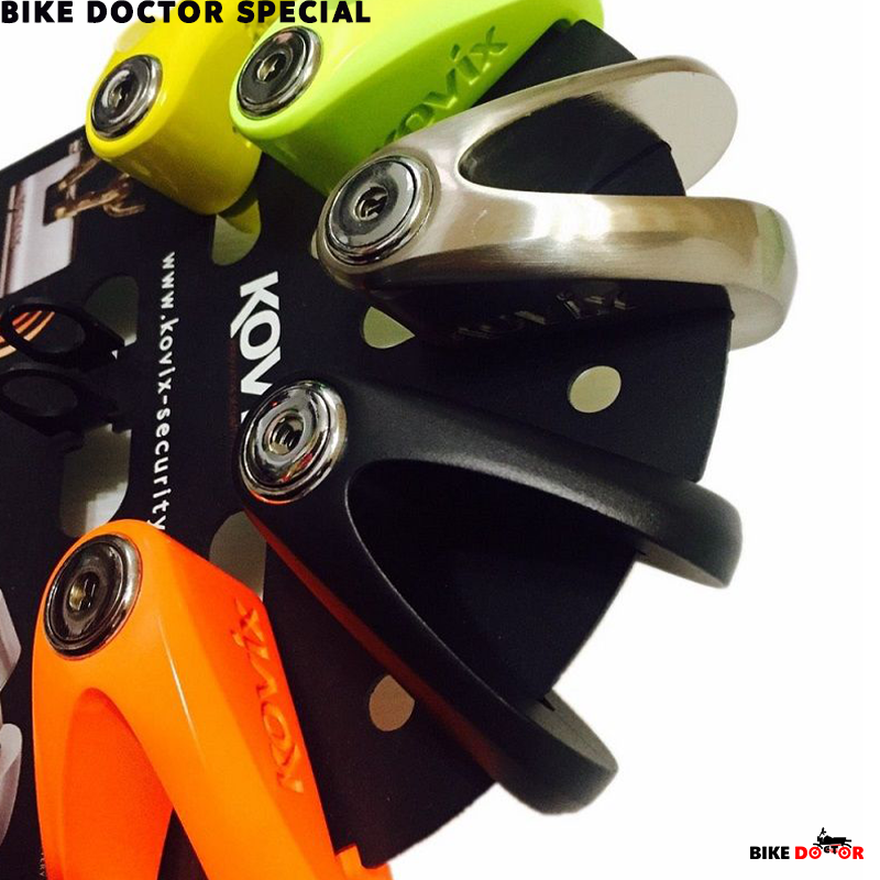 Buy   KOVIX KVZ1 Acidproof Drill & Saw Resistant 6mm Motorcycle Disc Lock-Multicolor (2 Key)  best Price In Bangladesh
