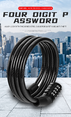 Buy   ​​​​Multifunctional Helmet Bicycle 4 Digit Combination Lock Light Weight 1 Piece best Price In Bangladesh