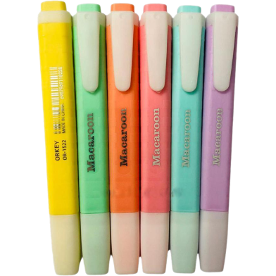 Buy Macaroon Orkey Pastel Highlighter 5 Pcs Set at Best Prices in Bangladesh