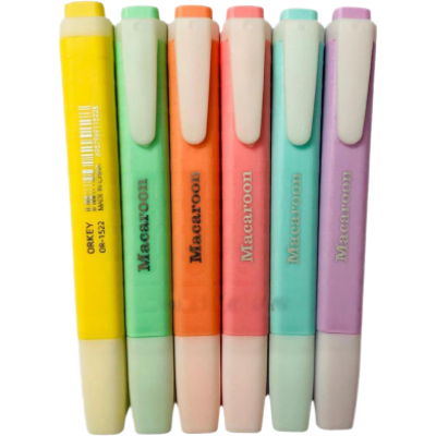Buy Macaroon Orkey Pastel Highlighter 5 Pcs Set at Best Prices in Bangladesh