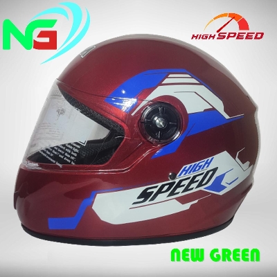 Picture of BIKE HELMETS HIGH SPEED SFM Helmet Full Face Helmets- RED