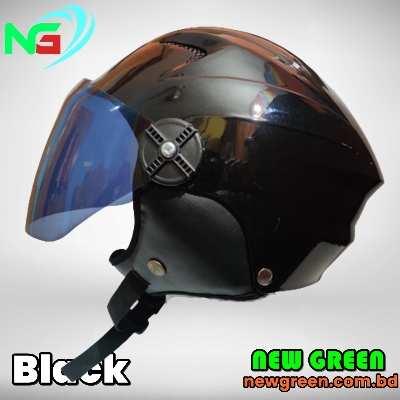Picture of Bike Helmets Half Face Dame Dude Helmets For Men And Women-Black Glass - Helmet
