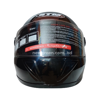Picture of FULL FACE BIKE HELMET STM- Black Blue and Red