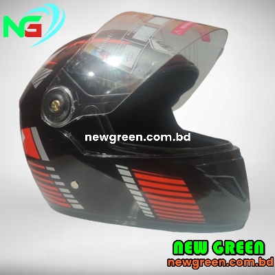 Picture of BIKE FULL FACE BIKE HELMET STM- Black Blue and Red