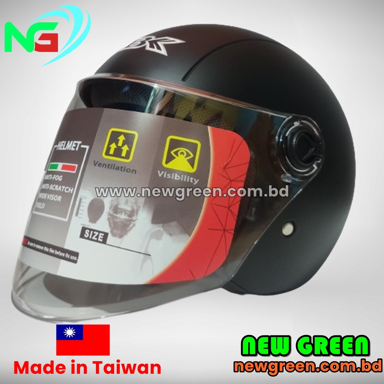 Picture of BIKE HELMET Half Face Classic Helmet for Men and Women