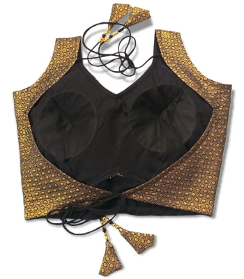 Picture of Sleeveless Katan Blouse For Women