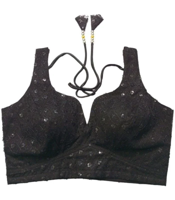Picture of Net Sequence Fabric Blouse For Women